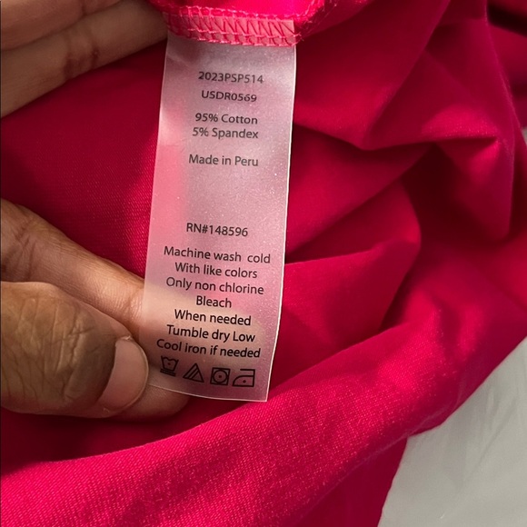 UNIVERSAL STANDARD Helen Liquid Jersey Shift Dress Red Size S - Picture 7 of 8